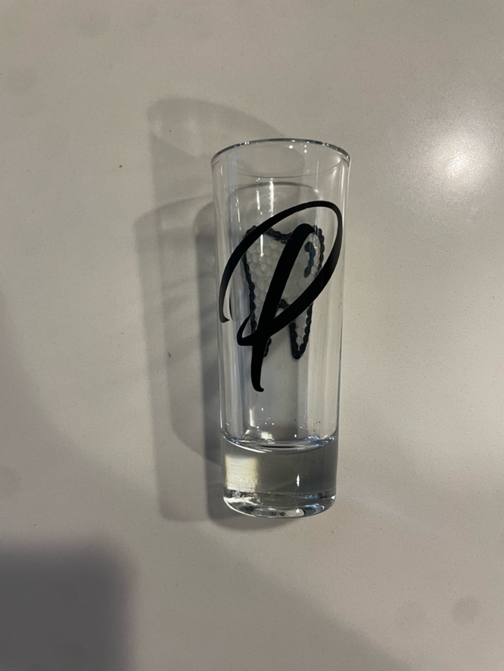 Dental 🦷 Tooth Dentistry Orthodontist Shot Glass With Rhinestones Handmade - Picture 4 of 4